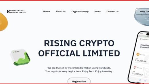 [Мошенники] webtrader.risingcrypto.asia, risingcrypto.asia – Отзывы, обман! Обзор компании Rising Crypto Official Limited