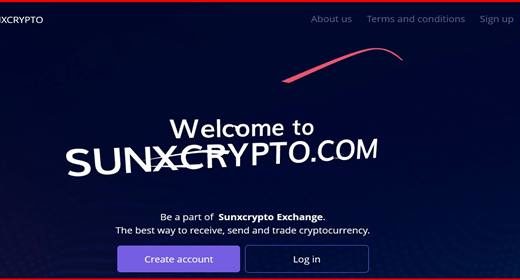 [Мошенники] sunxcrypto.com – Отзывы, обман! Обзор компании Sunxcrypto